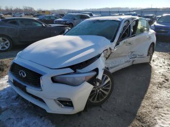  Salvage INFINITI Q50