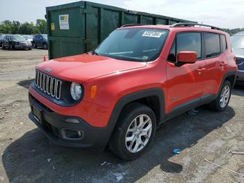  Salvage Jeep Renegade