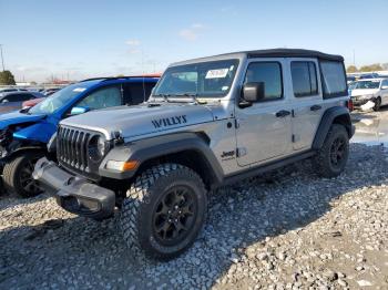  Salvage Jeep Wrangler