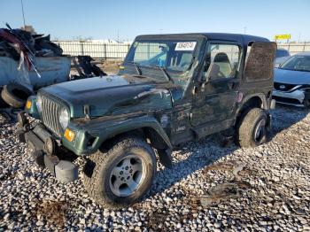  Salvage Jeep Wrangler