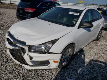  Salvage Chevrolet Cruze