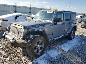  Salvage Jeep Wrangler