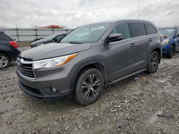  Salvage Toyota Highlander