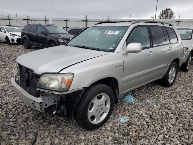  Salvage Toyota Highlander