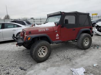  Salvage Jeep Wrangler