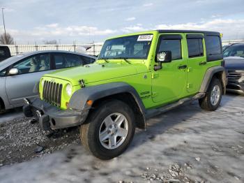  Salvage Jeep Wrangler