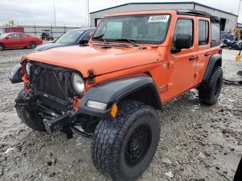  Salvage Jeep Wrangler