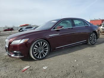  Salvage Lincoln Continental