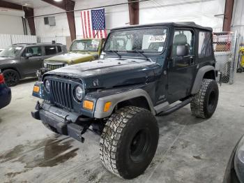  Salvage Jeep Wrangler