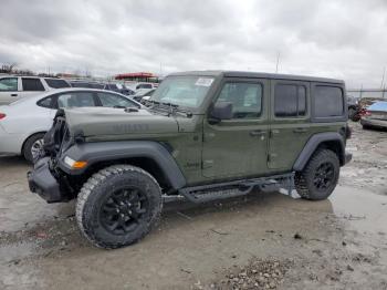  Salvage Jeep Wrangler