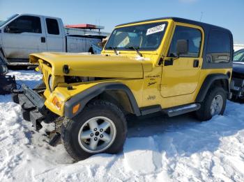  Salvage Jeep Wrangler