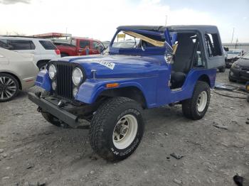  Salvage Jeep Cj