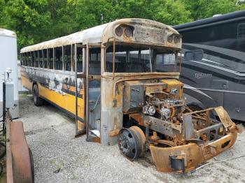  Salvage Blue Bird School Bus
