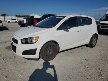  Salvage Chevrolet Sonic