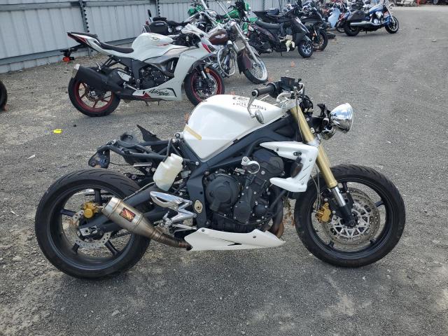  Salvage Triumph Motorcycle Street