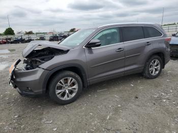  Salvage Toyota Highlander