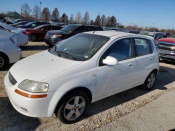  Salvage Chevrolet Aveo