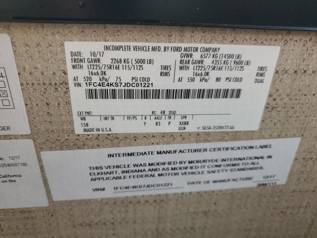 Thor Econoline E450 Super Duty Commercial Stripped Chassis Image 8