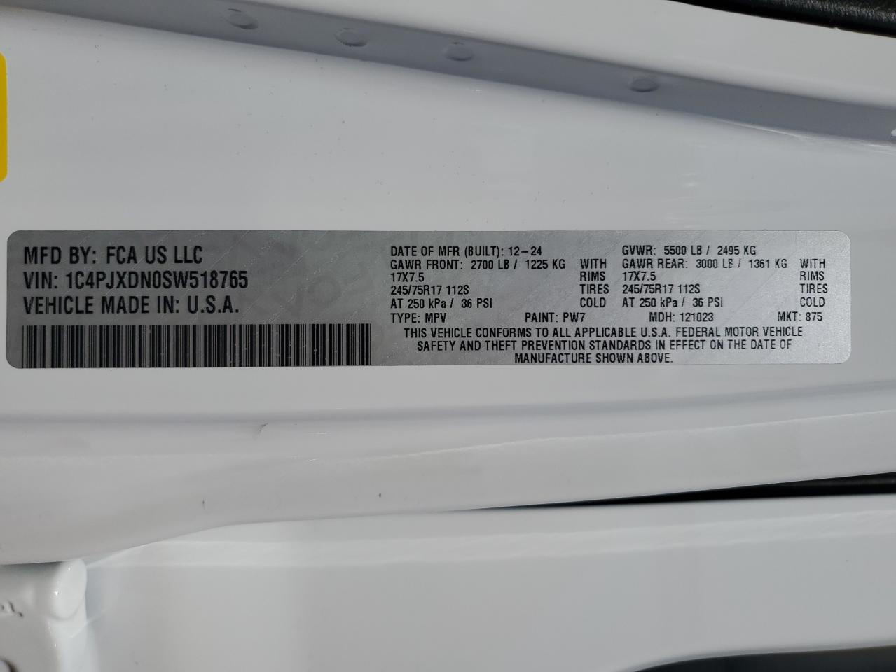 Jeep Wrangler Sport Image 8