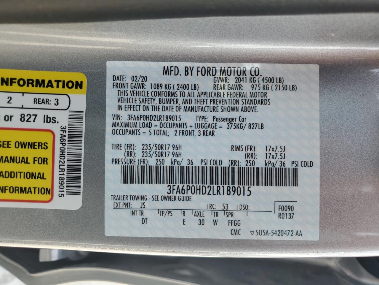 Ford Fusion Se Image 8