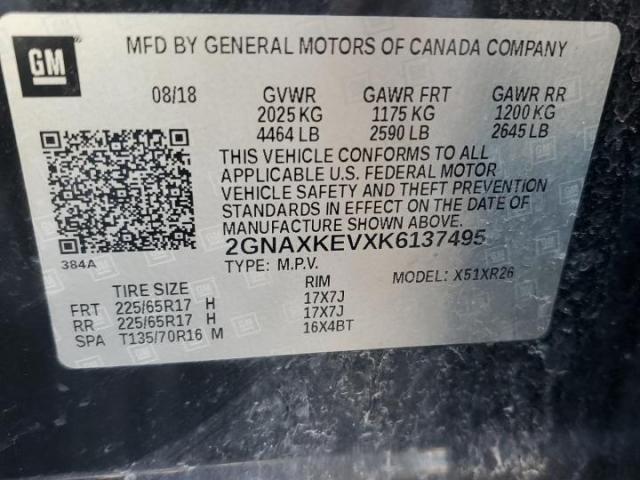 Chevrolet Equinox Lt Image 12