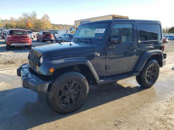  Salvage Jeep Wrangler
