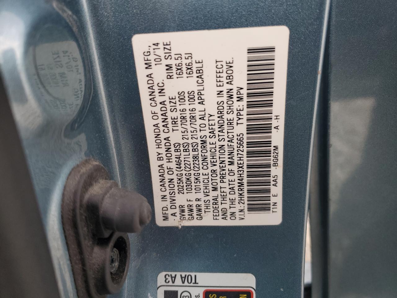 Honda Crv Lx Image 8