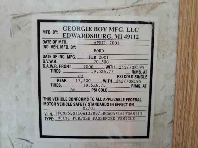 Ford Motorhome Super Duty Stripped Chassis Image 10