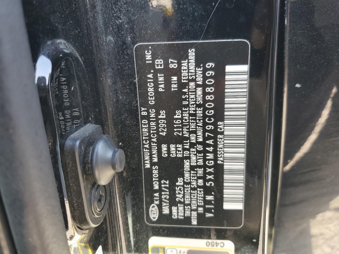 Kia Optima Lx Image 8