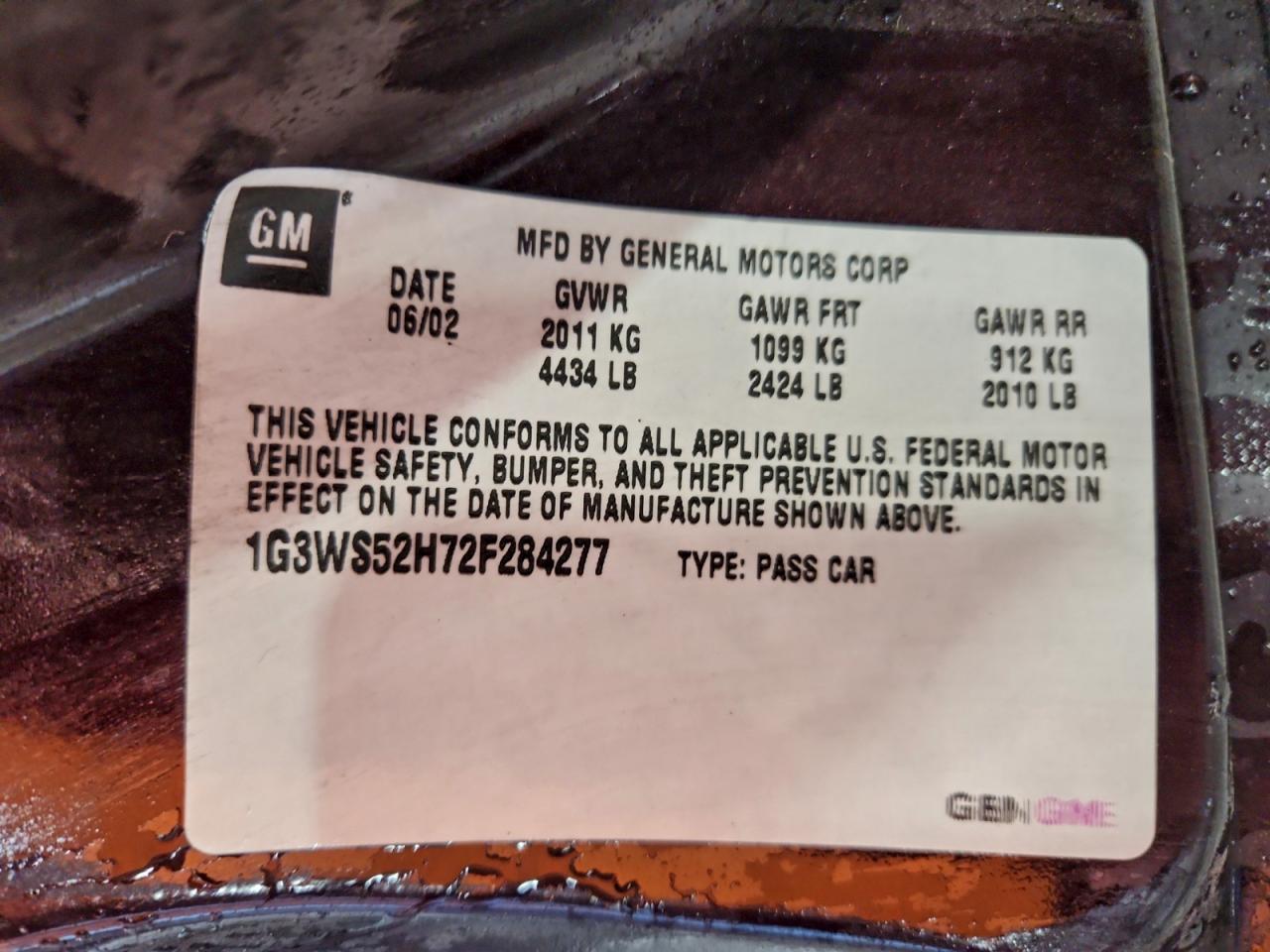 Oldsmobile Intrigue Gl Image 8