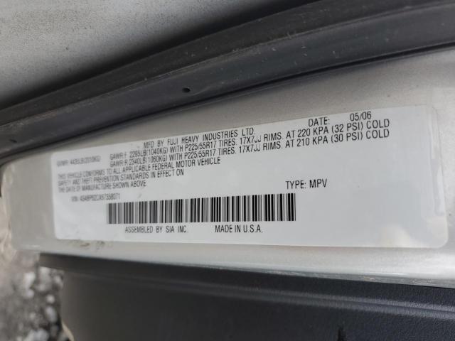 Subaru Legacy Outback 2.5i Limited Image 11