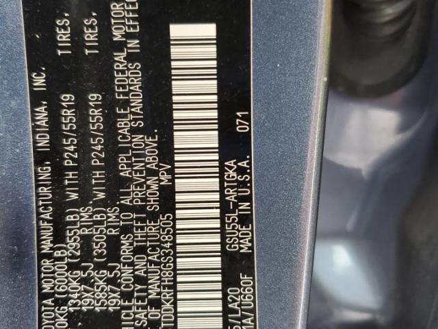 Toyota Highlander Limited Image 8