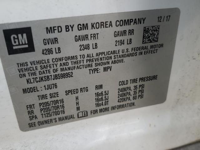 Chevrolet Trax Ls Image 5