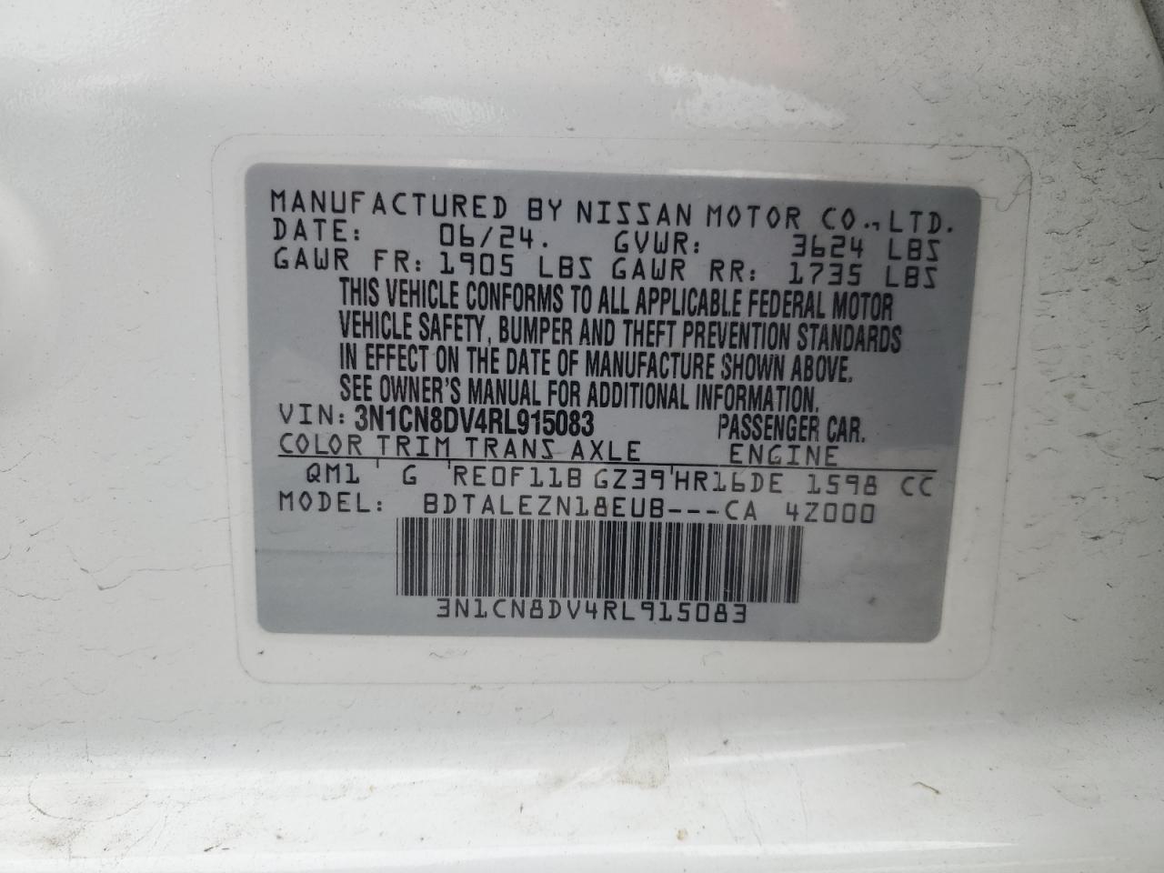 Nissan Versa S Image 6