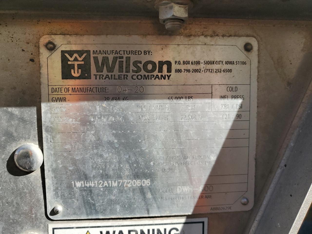 Wilson Dwh-601 Image 6