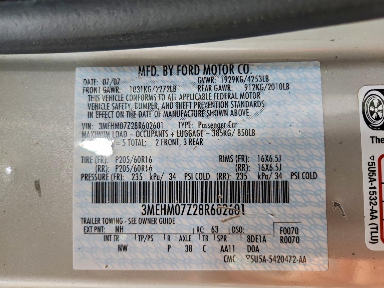 Mercury Milan Image 11