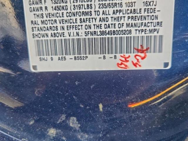 Honda Odyssey Exl Image 8