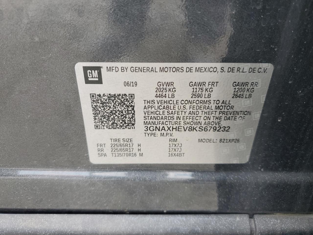 Chevrolet Equinox Ls Image 9