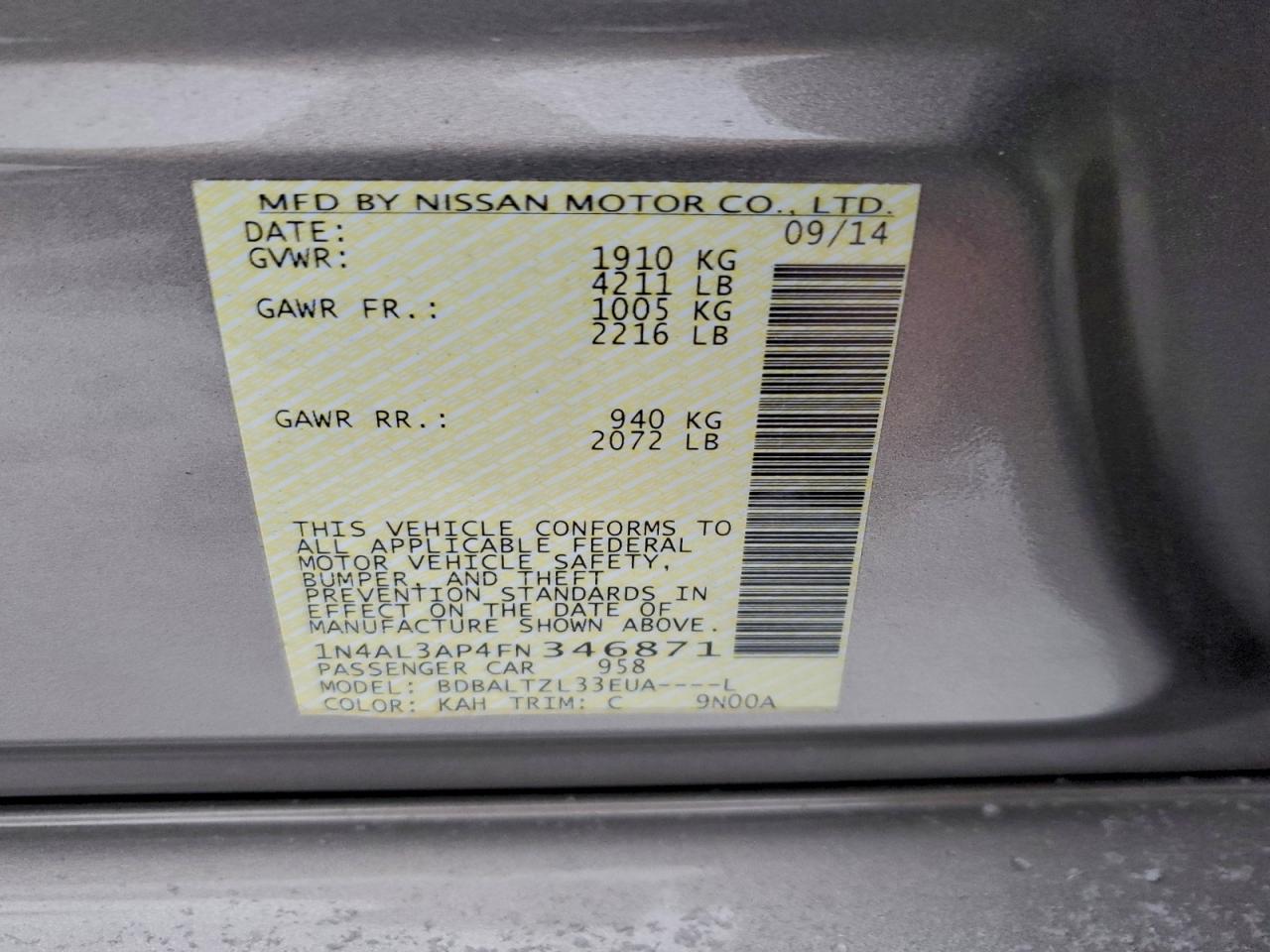 Nissan Altima 2.5 Image 4