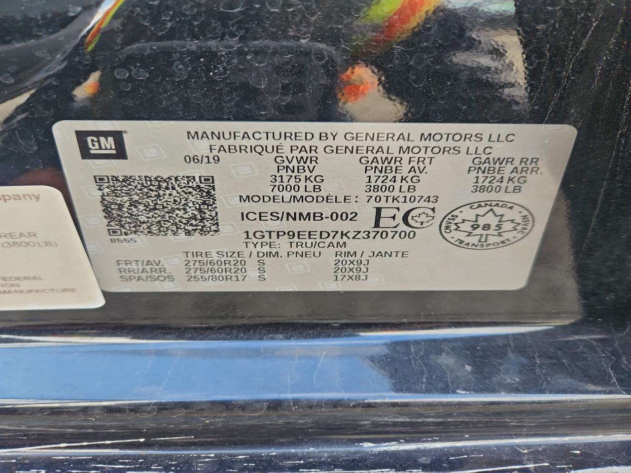 GMC Sierra K1500 At4 Image 10