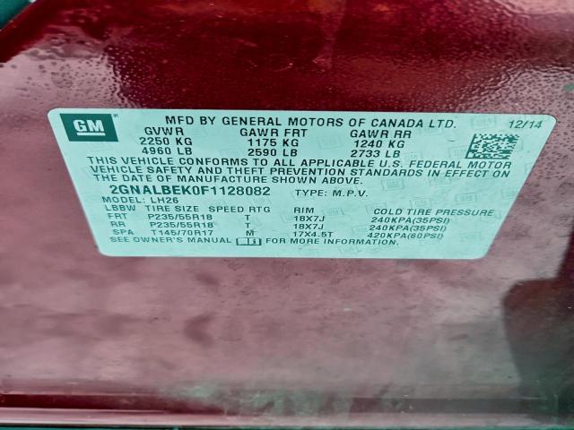 Chevrolet Equinox Lt Image 8