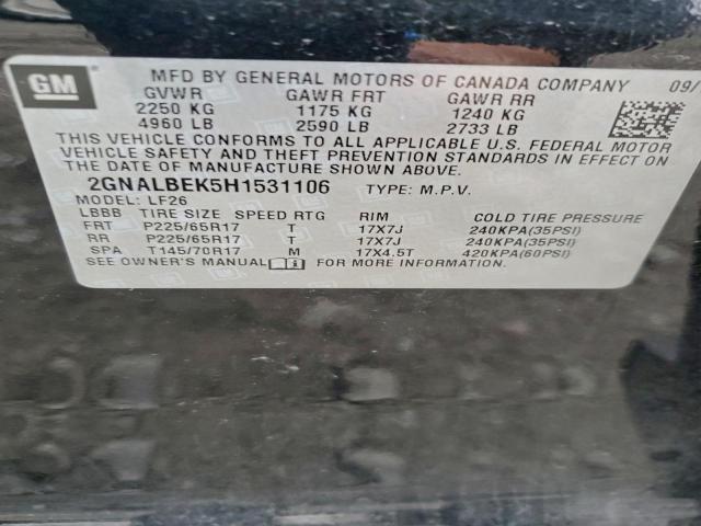 Chevrolet Equinox Ls Image 9