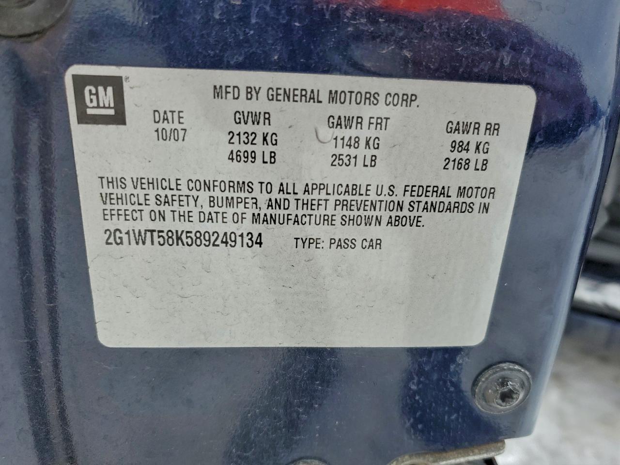 Chevrolet Impala Lt Image 13