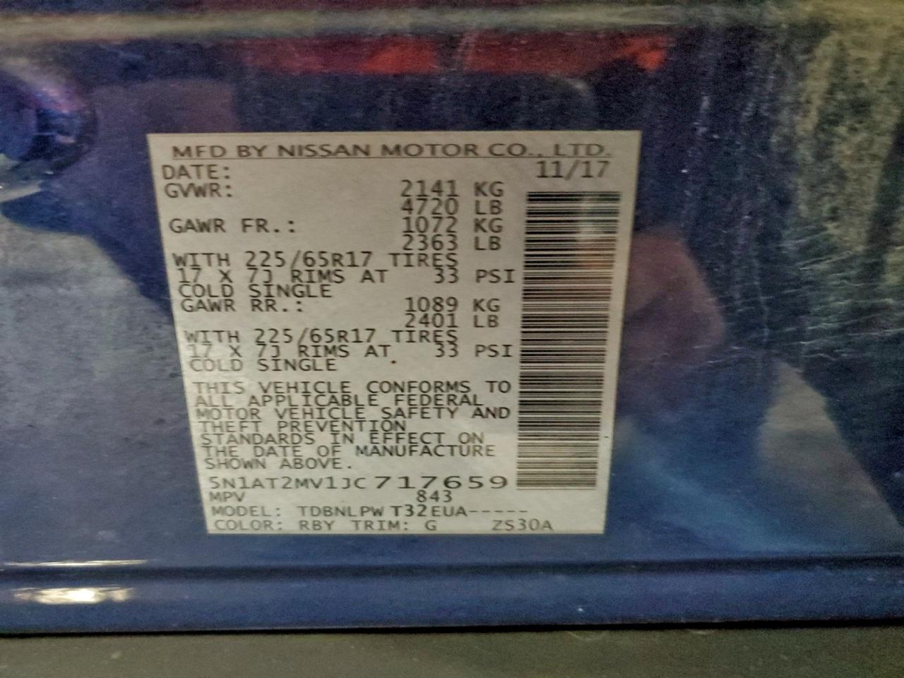 Nissan Rogue S Image 12