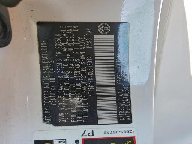 Toyota Camry Se Image 7