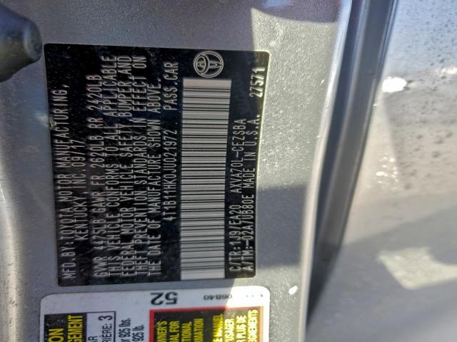 Toyota Camry L Image 8