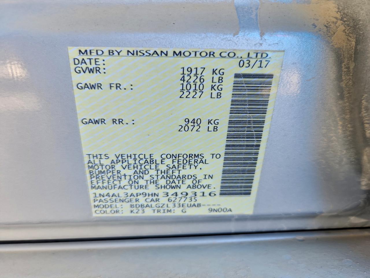 Nissan Altima 2.5 Image 7