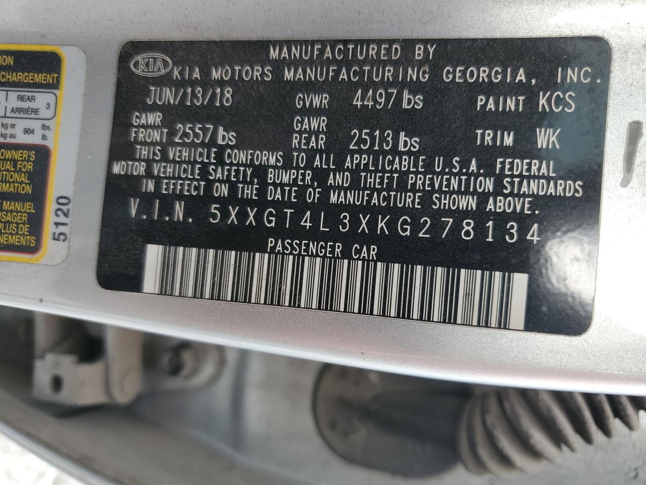 Kia Optima Lx Image 6