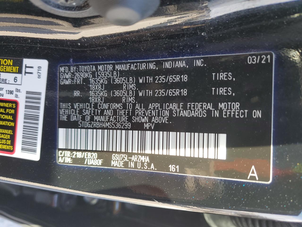 Toyota Highlander Xle Image 13