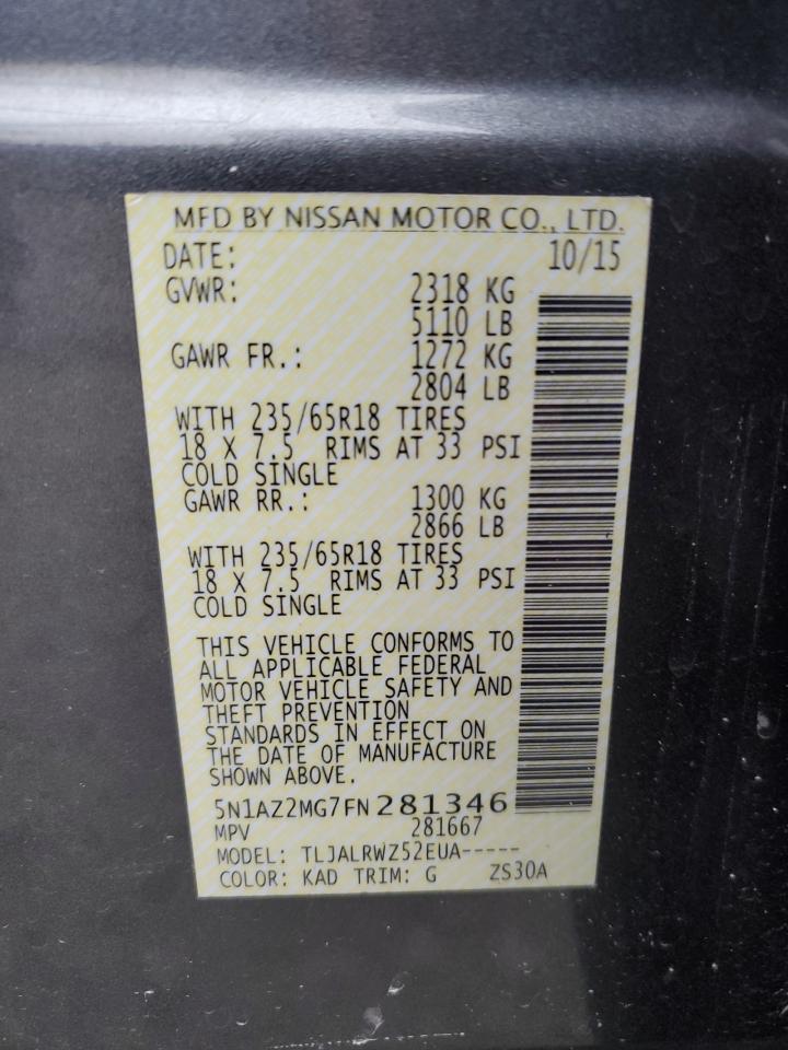 Nissan Murano S Image 10